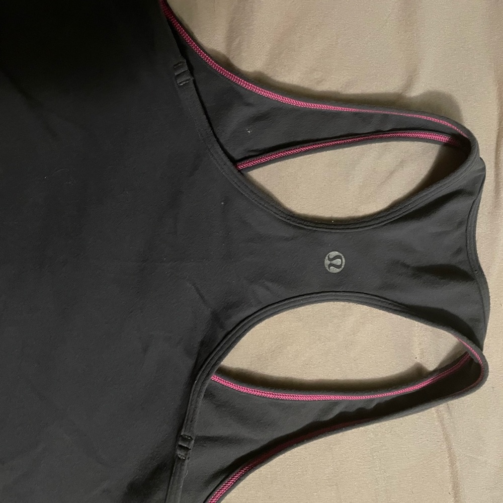 Lululemon Gray Cool Racerback Tank - Picture 3 of 3